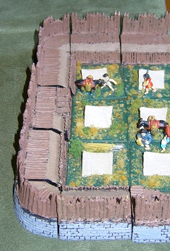 Roman camp - DBMM 15mm game