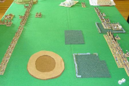 15mm Field of Glory game between Urartians and Libyan Egyptians