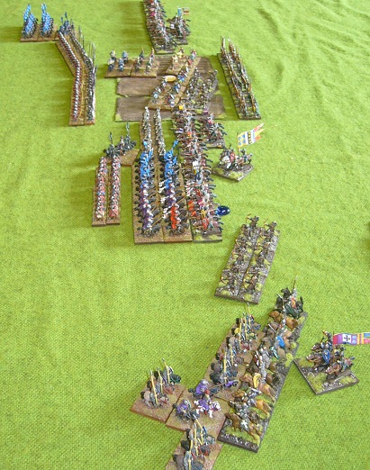 Field of Glory ancient battle between Normans and Byzantines