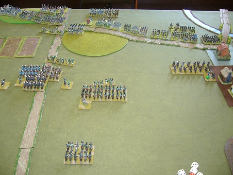 FOGN Germans vs Russian cavalry corps