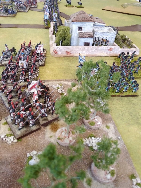 Spanish versus Bavarians, 15mm Field of Glory Napoleonics