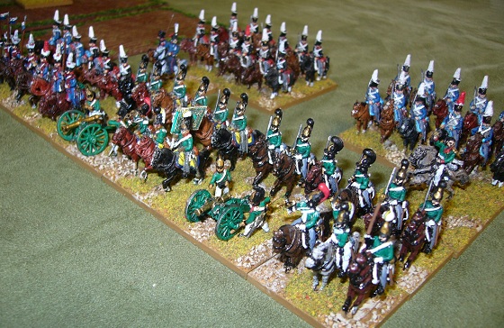 15mm Napoleonic Russian cavalry