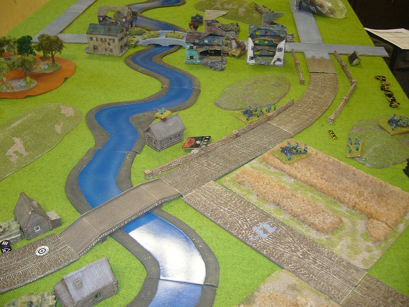 Flames of War game at the North Shore Wargames Club