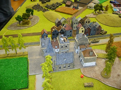 Flames of War terrain at NICON 2012 in Auckland