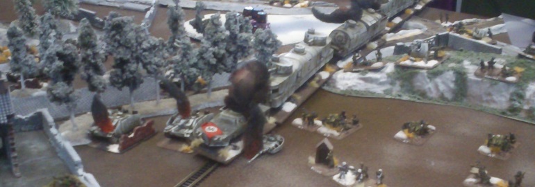 Flames of War German armoured train