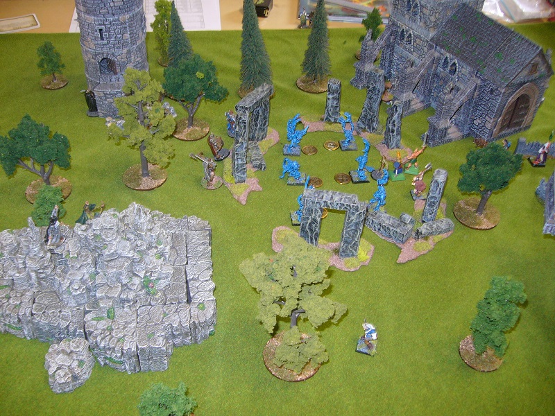 Frostgrave game at the NSWC