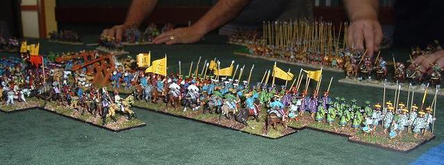 DBM 25mm Han Chinese vs Alexandrian Macedonians