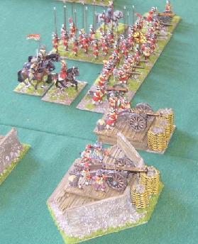 DBR 25mm Thirty Years War Imperialist army used at Natcon 2009.