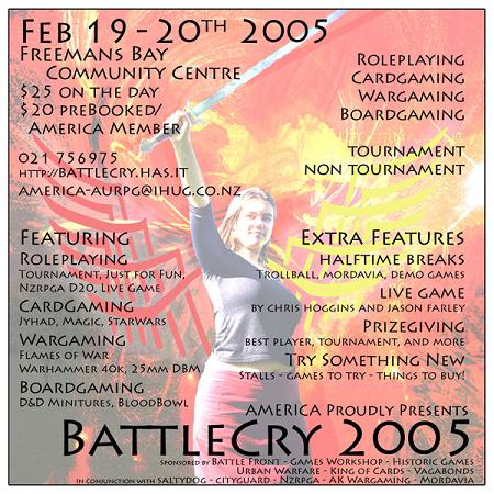 Battlecry poster