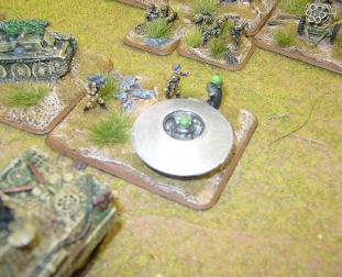 Flames of War objective marker at Natcon 2010