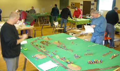 North Shore Wargames Club meeting 24 June 2007.