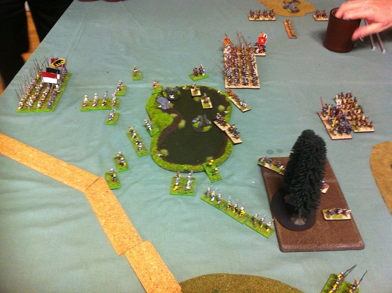 DBR game at the North Shore Wargames Club