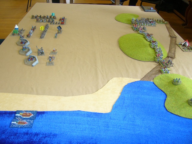 DBR 15mm Mamluks vs Koreans at Push of Pike 2014