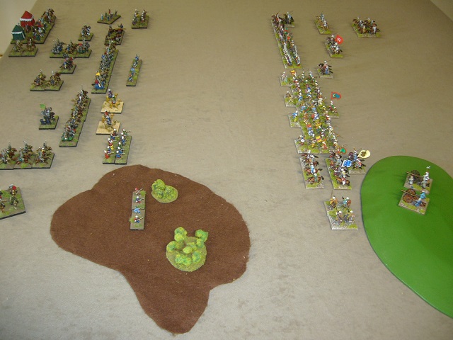 DBR 15mm Persians vs Tripolitanians at Push of Pike 2014