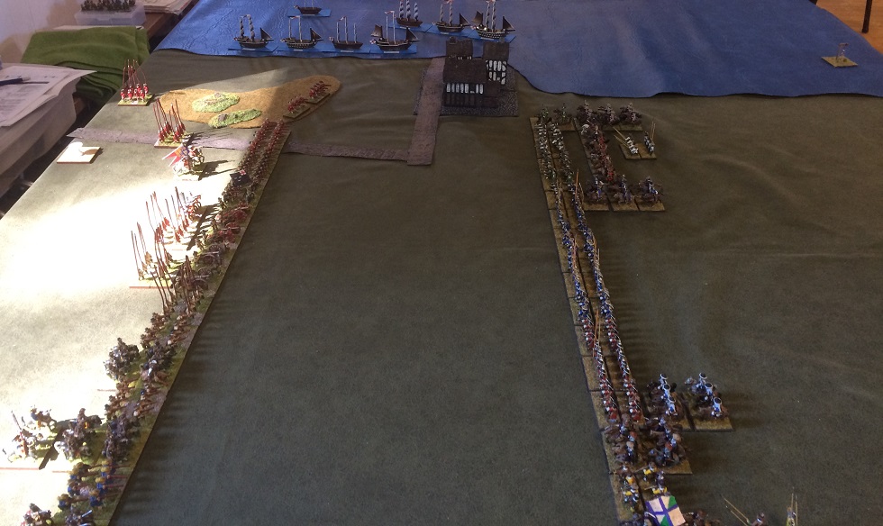 DBR 15mm British versus French at Push of Pike 2016 British versus French