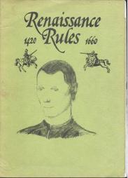 Renaissance Rules 1420-1660 by R.D.C. Publications