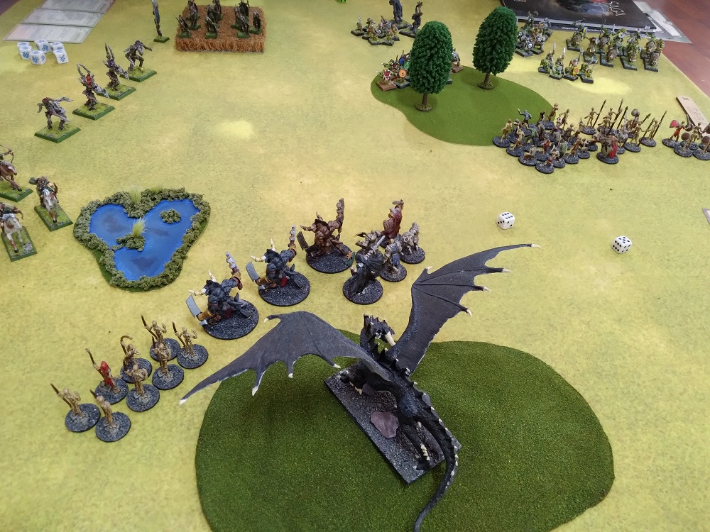 Saga Age of Magic game at the North Shore Wargames Club