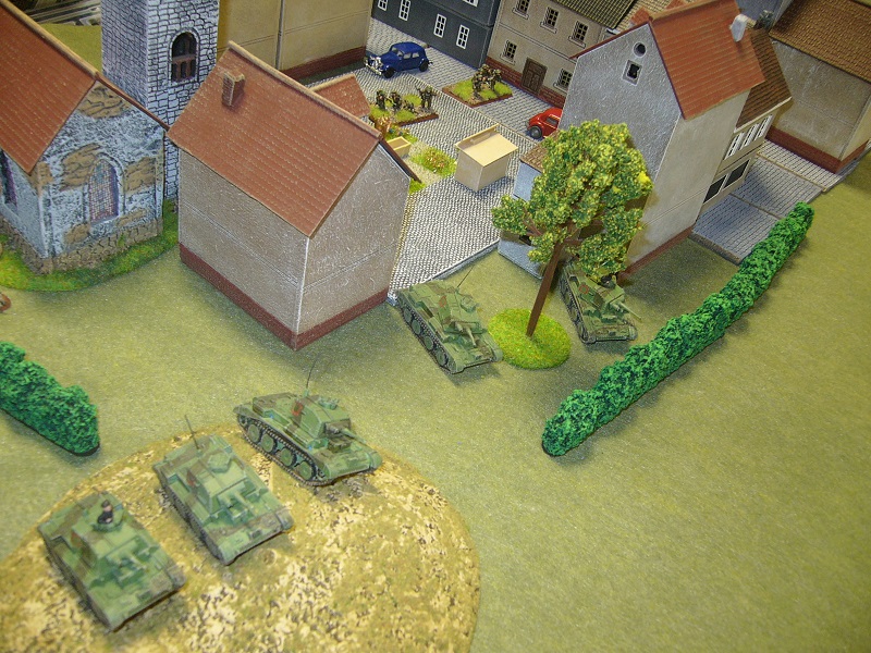 15mm WRG WWII game at the North Shore Wargames Club