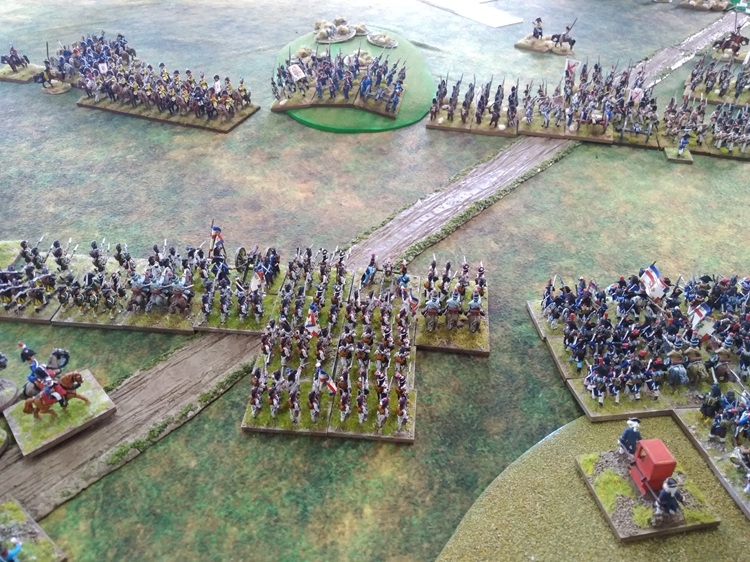 French versus Spanish in a 15mm Glory is Fleeting Napoleonic game