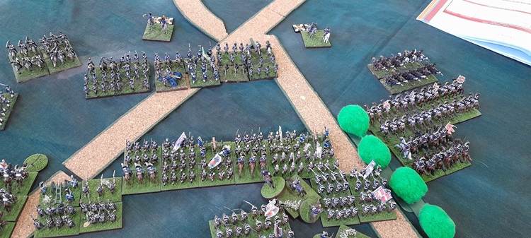 15mm Napoleonic wargame using Glory is Fleeting rules