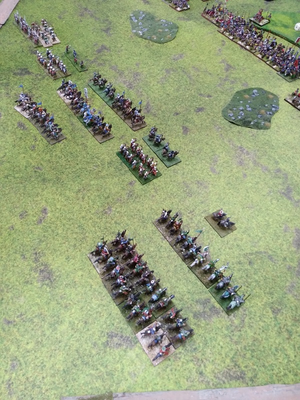 15mm DBR game at Push of Pike 2023