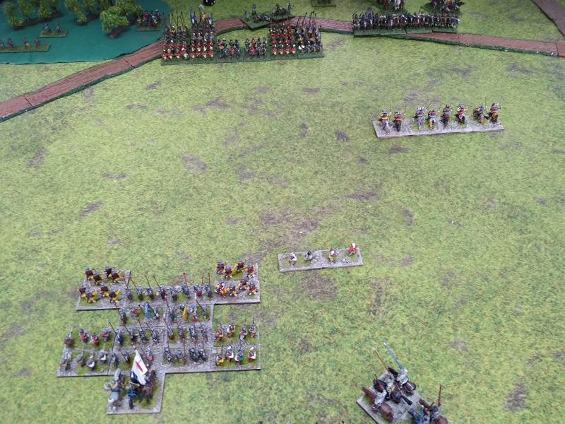 15mm DBR game at Push of Pike 2023