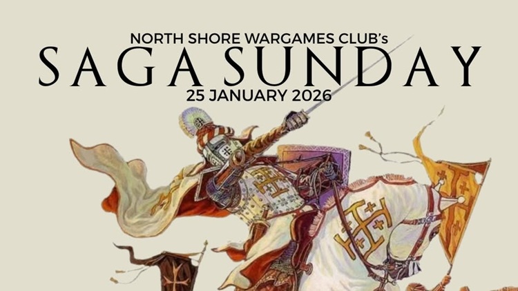 North Shore Wargames Club's Saga Sunday, 25 January 2026